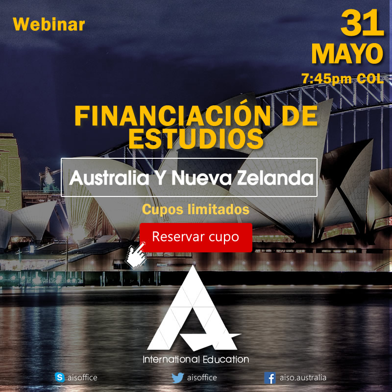 Financia tus estudios en Australia y Nueva Zelanda